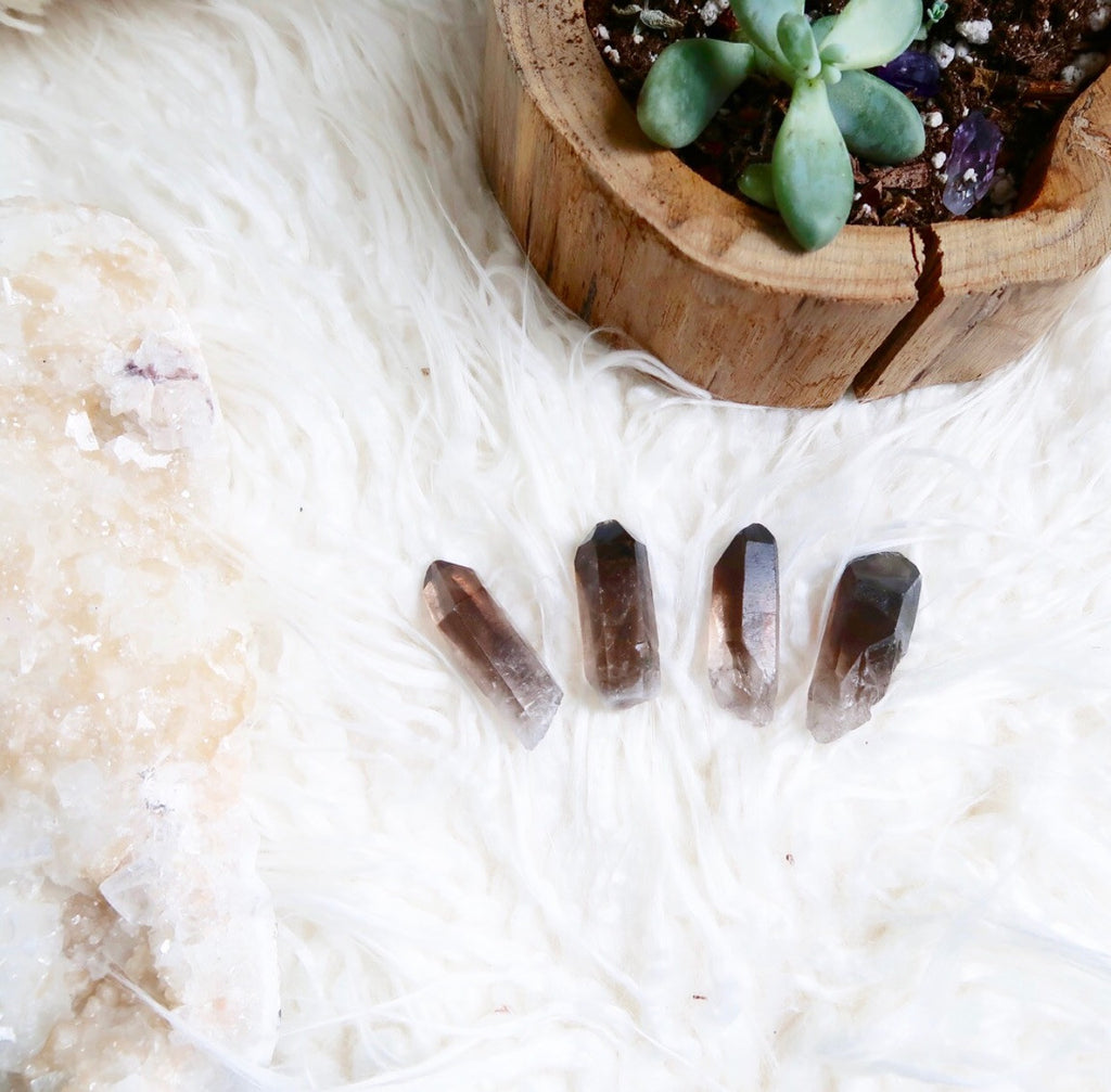 No Bad Vibes// Smokey Quartz Point