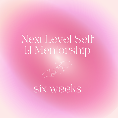Next Level Self 6 Week Mentorship🦋 Self Transformation x Healing